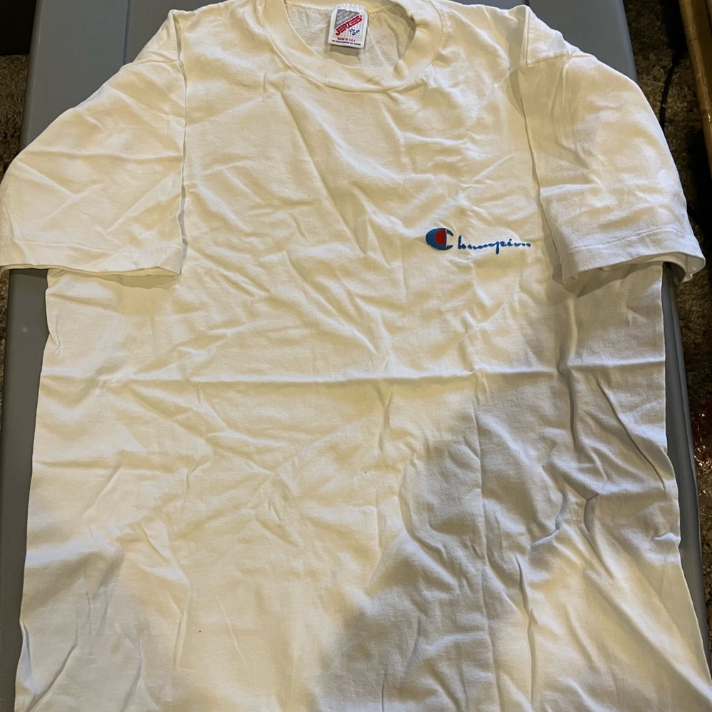 Vintage Champion Short Sleeve Shirt Size XL